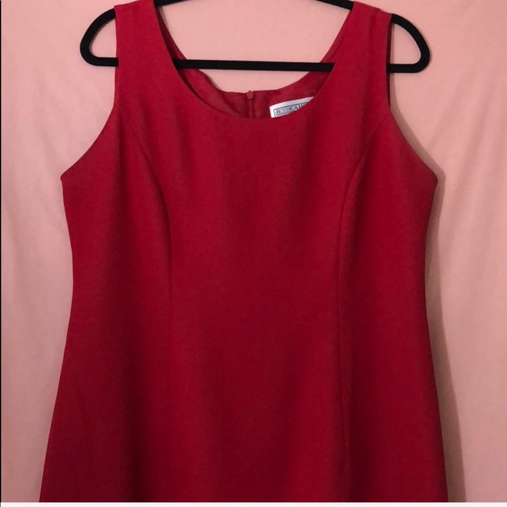 Jessica Howard red dress